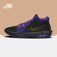 耐克（NIKE）男鞋春季新款LEBRON詹姆斯氣墊跑步鞋鞋防滑減震耐磨實(shí)戰(zhàn)籃球鞋 FB2237-001 黑/大學(xué)金/全域紫 40