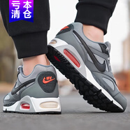耐克（NIKE）男鞋2025新款夏季AIR MAX氣墊鞋緩震運(yùn)動鞋休閑鞋透氣跑步鞋 580518-001灰色黑色紅色 40