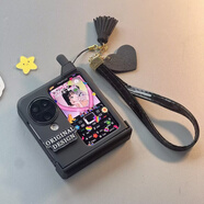 榮耀（HONOR）大哥大oppo findn3flip手機殼zflip6華為pocket2折疊屏xflip小米M 雅黑古董機款手機殼 努比亞nubia Flip