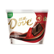 德芙香濃黑巧克力碗裝216g