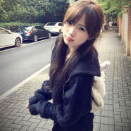 迪葵納（Dequanna）黑色立領(lǐng)拉鏈毛衣開(kāi)衫女早秋韓系獨特漂亮巨好看針織衫外套 黑色開(kāi)衫【品牌優(yōu)質(zhì)版】 S