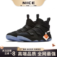 NICE詹姆斯士兵11代 Lebron11 減震防滑中幫實(shí)戰(zhàn)籃球鞋 黑色 40