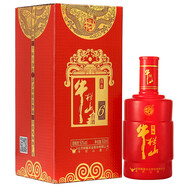 牛欄山北京二鍋頭 百年紅(6) 濃香型白酒 正品保真 假一賠十 口糧酒 50度 500mL 1瓶 牛欄山紅六年