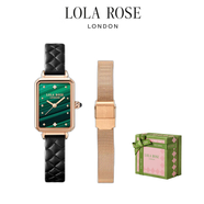 LOLA ROSE羅拉玫瑰經(jīng)典小綠表女士手表生日禮物七夕情人節(jié)禮物送女友 LR2139FL【粉色星運(yùn)禮盒】