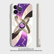 艾風(fēng)格崩壞星穹鐵道手機殼遐蝶黑塔風(fēng)堇亂破流螢知更鳥(niǎo)適用蘋(píng)果16iphone 符玄-古董白軟殼 紅米Turbo4Pro