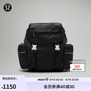 lululemon丨Wunderlust 背包 *Mini 拒水 雙肩包 LU9B23S 黑/銀 O/S