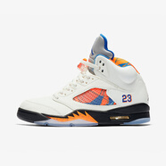 耐克（NIKE）AIR JORDAN 5 AJ5國際航班尼克斯藍(lán)橙 男女高幫籃球鞋136027-148 藍(lán)橙 男 136027-148  42.5