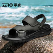 零度Zero官方?jīng)鲂?025夏季新款輕便透氣軟底沙灘鞋可外穿涼拖鞋 78灰色 38