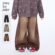 jnby by JNBY新款江南布衣童裝牛仔褲25秋男女童1P7E10110 209/深棕 100cm