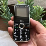 努比亞（nubia）通4G老年手機(jī)大字體超長待機(jī)直板電信移動(dòng)聯(lián)通通用5G按鍵手機(jī) 黑色【全網(wǎng)通】 512MB x 套餐一