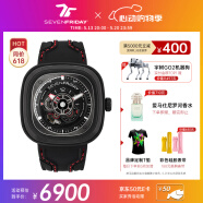 SEVENFRIDAY七個星期五手表方形大表盤自動機械瑞表P系列防水男表 P3C/02