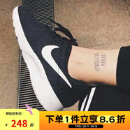 耐克（NIKE）tanjun 女子黑白經(jīng)典復(fù)古跑步鞋休閑運(yùn)動鞋 TANJUN 奧利奧黑白812655-011 37.5碼/6.5