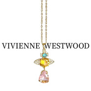 VVIENNE WESTLOCK【專柜正品】順豐包郵薇薇安西太后經(jīng)典土星項(xiàng)鏈單鉆鑲鉆星球禮物 金色人魚淚項(xiàng)鏈