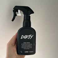 LUSH英國(guó) Dirty山泉薄荷身體噴霧淡香水中性木質(zhì)檀香200ml 英國(guó)原裝200ml