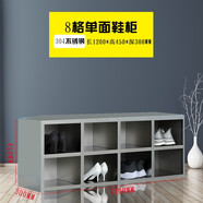 可納可里定制304不銹鋼鞋柜食品工廠無塵凈化車間實驗室?guī)чT更換鞋柜鞋凳 304單面8格