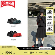 看步【中國限定】Junction新款男女同款時尚休閑鞋可替換鞋頭潮流 黑色 017 38 女