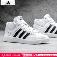 阿迪達(dá)斯 （adidas）男鞋2025秋季新款運(yùn)動(dòng)鞋輕便透氣時(shí)尚板鞋經(jīng)典小白鞋休閑鞋子男 時(shí)尚板鞋/高幫/曬圖返10 40