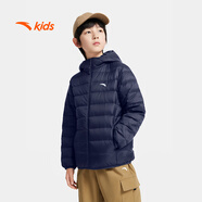 安踏兒童羽絨服男女童2025冬季舒適保暖連帽輕薄羽絨服A72545901