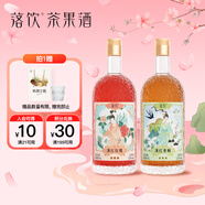 落飲茶果酒女士低度甜酒微醺酒青梅梅子酒玫瑰酒送禮物12度500ml*2瓶