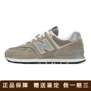 NEW BALANCE574系列男女輕量慢跑鞋情侶復(fù)古運(yùn)動(dòng)休閑鞋NB ML574EVG 灰色男女 36
