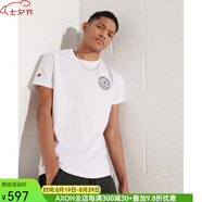superdry極度干燥男士T恤短袖套頭LOGO潮流新款 WHITE XXL
