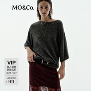 MO&Co.【NOIR系列】針織衫2025秋新品輕暖MBE3SWT034