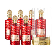 瀘州老窖（LUZHOULAOJIAO）出品 濃香型白酒 38度 500mL 6瓶 瀘州醇千禧緣紅