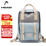 海德（HEAD）背包女大容量雙肩包男15.6英寸筆記本電腦包旅行包國(guó)家地理書(shū)包