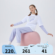 NIKE3BRAND 耐克童裝男女童純棉長(zhǎng)袖T恤+長(zhǎng)褲2件套秋季長(zhǎng)T套裝