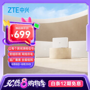 中興（ZTE）晴天PoE全屋路由套裝 子母路由全覆蓋 全屋千兆WiFi6無死角（1母2子套裝）AC+AP穿墻王 星云系列