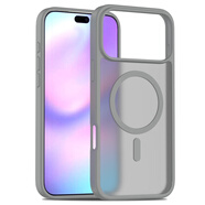 適用iphone17promax手機殼磁吸磨砂膚感二合一e防摔蘋(píng)果16promax 深灰色 iphone17pro max