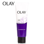 玉蘭油（OLAY）美白祛斑精華煙酰胺補水保濕淡紋斑點(diǎn)洗面奶水乳面霜女護膚品套裝 玉蘭油細滑煥膚潔面乳100g