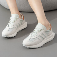 阿迪達(dá)斯（adidas）三葉草 Retropy E5 男鞋女鞋輕便減震慢跑鞋潮流舒適運(yùn)動(dòng)休閑鞋 JH7203/亮白/沙棕  36.5