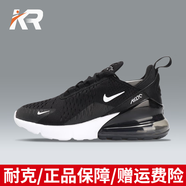 耐克（NIKE）女鞋夏季新款A(yù)IR MAX 270氣墊減震運(yùn)動休閑耐磨透氣跑步鞋子 AH6789-001 黑色 35.5