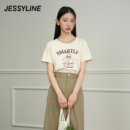 Jessy linejessyline可愛T恤女424201485 白色 XS