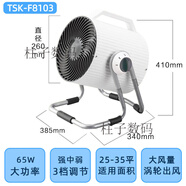 燦坤（EUPA）渦輪空氣對流循環(huán)扇家用臺式換氣電風扇大炮凈化器 大號 TSK-F8103(適用面積25-35㎡)