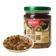 川娃子辣椒醬調(diào)料拌飯拌面醬下飯菜50%皮蛋燒椒醬230g