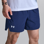 安德瑪（Under Armour）速干運動(dòng)短褲男女夏季薄款吸濕排汗健身透氣足球訓練跑步五分褲 L