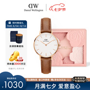丹尼爾惠靈頓（DanielWellington）DW女士手表28mm歐美簡(jiǎn)約風(fēng)時(shí)尚石英表七夕禮物送女友DW00100228