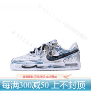 耐克（NIKE）球鞋定制 Nike Court Vision 1 哥特紀(jì)元 藍(lán)灰 男款板鞋 DH2987-101(Team77-哥特紀(jì)元) 39 定制款不退不換