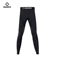 準者兒童健身服加絨訓練透氣速干高彈緊身衣褲打底衫中小學(xué)生籃球套裝 【加絨長(cháng)褲】純黑 ZZ1601135T-2 L (150)