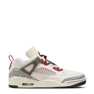 AJ喬丹（nike Air Jordan）男籃球鞋Air氣墊休閑鞋Spizike拼接設(shè)計(jì)潮流鞋街頭穿搭運(yùn)動(dòng)訓(xùn)練 Sail/Varsity Red/Anthraci 46