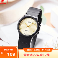 卡西歐（CASIO）小黑表男女表中性學(xué)生公務(wù)員考試中高考可用石英表MQ-24-9E