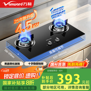 萬和（Vanward）【B3·4.5kW】液化氣燃?xì)庠蠲突馃熢盥?lián)動(dòng)家電以舊換新國家補(bǔ)貼20%嵌入式家用煤氣雙爐具臺(tái)B3L20