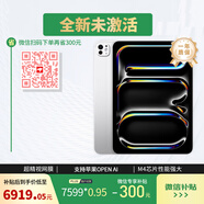 Apple/蘋果iPadPro2024 11英寸 M4芯片 平板電腦 256G WLAN版 銀色 全新原封海外美版ipad pro 2024