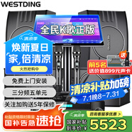 威斯?。╓ESTDING）108家庭ktv音響套裝唱歌全套設(shè)備家庭影院家用卡拉ok點(diǎn)歌機(jī)一體機(jī)音箱 【四只音箱】108旗艦版*4+397+K84+T9
