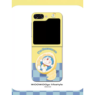 CVQ適用三星zflip7/6華為P50pocket2手機S保護硬殼可愛(ài)zflip5韓國菲林S25u折疊4/3ins卡通哆啦A夢(mèng)訂制 檸檬叮當磨砂掛繩孔下單備注 華為Pocket2