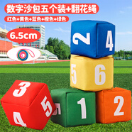 蒙拓嘉沙包兒童丟沙包幼兒園小學(xué)生沙包投擲手扔布口袋游戲道具數字沙袋