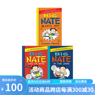 預(yù)售 Big Nate 英文原版 我們班有個搗蛋王系列 3冊大內(nèi)特冒險記 青少年課外閱讀 兒童爆笑漫畫章節(jié)書 綠山墻