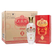 五糧液五糧液股份生產(chǎn) 五糧情 42/52度濃香型高度白酒 喜宴禮品商務(wù)宴請 52度 500mL 6瓶 五糧情碧優(yōu)選醇香